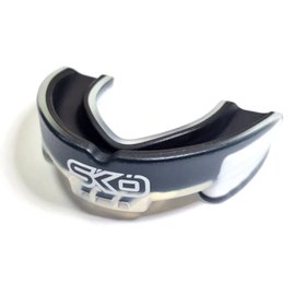 Капа для бокса Sportko L (возраст 14+) черный/белый MG-04, Размер: L, Цвет: Чёрный/Белый