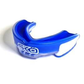 Капа для бокса Sportko M (возраст от 8 до 14) синий/белый MG-04, Размер: M, Цвет: Синий/Белый