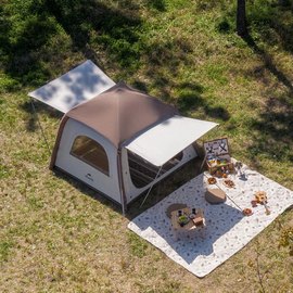 Палатка надувная Naturehike CNH23ZP12002, бежевая (6976023926488), изображение 5
