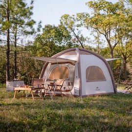 Палатка надувная Naturehike CNH23ZP12002, бежевая (6976023926488), изображение 6