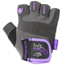 Перчатки для фитнеса Power System PS-2560 Purple XS (PS-2560_XS_Purple), Размер: XS, Цвет: Серый/Фиолетовый, изображение 2