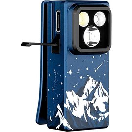 EDC-фонарь Olight Oclip Ultra Snowy summit (0.0000.3318), Цвет: Синий/Белый, изображение 4