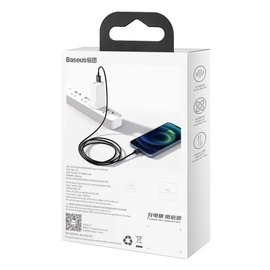 Кабель Baseus Lightning Superior Series Fast Charging Data Cable 1m, 2.4A Black (CALYS-A02), изображение 5