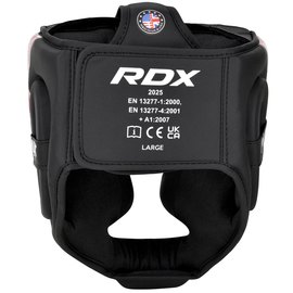 Боксерский шлем RDX F17 Aura Head Guard черный/синий S (HGR-F17BU), Размер: S, Цвет: Черный/Синий, изображение 2
