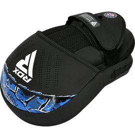 Лапы боксерские RDX Focus Pad Aura F17 Black/Blue (FPR-F17BU), Цвет: Чёрный/Синий, изображение 3