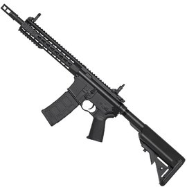 Страйкбольна гвинтівка Cyma M4 Keymod AEG 6 мм Aluminum (CM.068B BK)