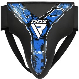 Защита паха RDX F17 Aura Groin Guard Black/Blue S (GDR-F17BU), Размер: S, Цвет: Чёрный/Синий