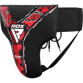 Защита паха RDX F17 Aura Groin Guard Black/Red M (GDR-F17BR), Размер: M, Цвет: Чёрный/Красный, изображение 2