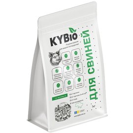 Бактерии для теплой и сухой подстилки KYBio для свиней 1 кг, Вес, г : 1000 г
