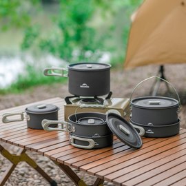 Кастрюля Naturehike CNK2450CF010 1.7 л алюминий (6976507663342), изображение 6