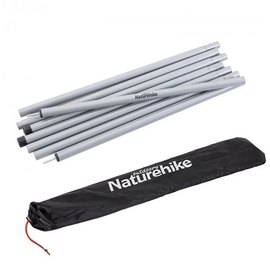 Стойки для тента стальные оцинкованные Naturehike Steel poles NH19PJ042 серые 2 шт/уп (6927595741931)