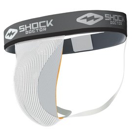 Защита паха Shock Doctor Supporter with Protective Cup White XL (213-WH-XL), Размер: XL, изображение 2
