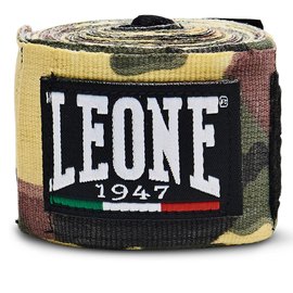 Бинты боксерские Leone AB705 Green Mimetic 4,5 м (AB705_G/Mimetic_450), изображение 2