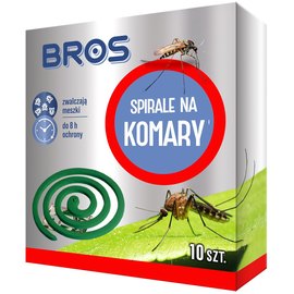 Инсектицидные спирали от комаров BROS 10 шт/уп