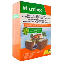 Средство для септиков, выгребных ям и уличных туалетов BROS Microbec 25 г, Вес, г : 25 г, изображение 3