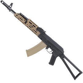 Страйкбольная штурмовая винтовка Specna Arms x КРУК SA-PJ13 PRIME Aster ETU BLDC Half-Tan (33967)