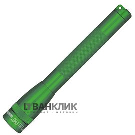 Фонарь Mini Maglite AAA (темно-зеленый), карманный клип и 2 батареи (M3А392R)