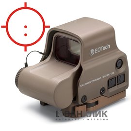 Коллиматорный прицел EOTech 65MOA/1MOA с боковыми кнопками (EXPS3-0TAN)