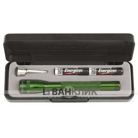 Фонарь Mini Maglite AAA (темно-зеленый), карманный клип и 2 батареи (M3А392R), изображение 2