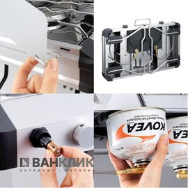 Газовая плита Kovea Grace Twin Stove (AL II Chef Master) KB-0812 (8806372095437)