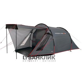 Палатка High Peak Ascoli 3 (Dark grey/Red) 926271