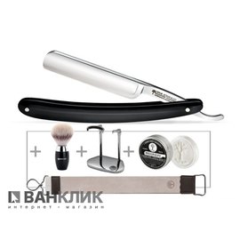 Набор для бритья Boker Classic Black Round Head Set 141207SET