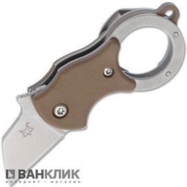 Нож Fox Mini-TA coyote brown (FX-536CB)