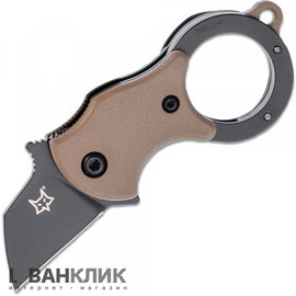 Нож Fox Mini-TA coyote brown (FX-536CBB)