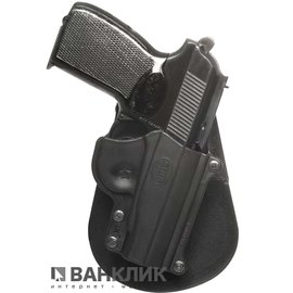 Кобура Fobus для ПМ с поясным фиксатором, черный (MAK-1)