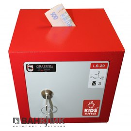 Сейф мебельный Griffon LS.20.K RED