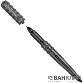 Ручка тактическая Benchmade grey/black GRP Black ink 1100-2