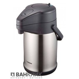 Термос Zojirushi с помпой 3 л серебро SR-CC30XA