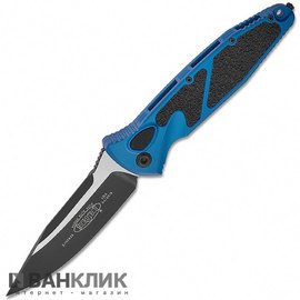 Нож Microtech Socom Elite Auto Drop Point Black Blade, blue 160A-1BL