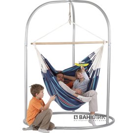 Стул-гамак со стойкой La Siesta blueberry CUL213ROA168, изображение 2