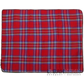 Пикниковый коврик KingCamp Picnic blanket red checkers KG8001, изображение 2