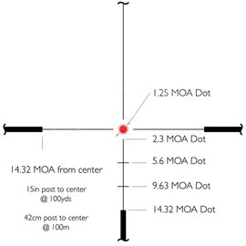Приціл Hawke Endurance 30 WA 2.5-10х50, 30 mm, LR Dot 8X, підсвічування (16320), зображення 5