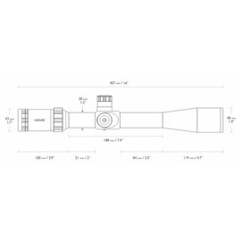 Прицел оптический Hawke Sidewinder 8.5-25x42 SF (20x 1/2 Mil Dot IR) 925705, изображение 4