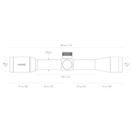 Прицел оптический Hawke Vantage 4x32 (30/30) 922116, изображение 4