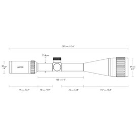 Прицел оптический Hawke Vantage IR 6-24x50 AO (Mil Dot IR R/G) 925186, изображение 4