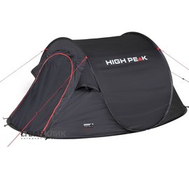 Палатка High Peak Vision 3 (Black) 928263, Цвет: Чёрный