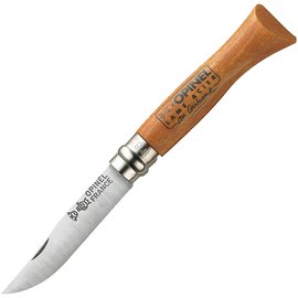 Ніж туристичний Opinel №8 Carbone блістер (000402)
