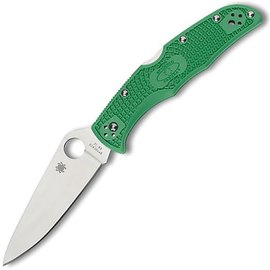 Ніж для самооборони Spyderco Endura 4 Flat Ground зелений (C10FPGR)