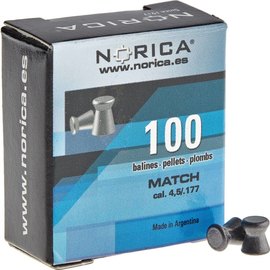 Свинцовые пули Norica Match, 4,5 мм , 100 шт/уп, 0,48г (195.00.001)