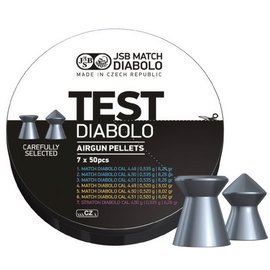 Свинцовые пули JSB Diabolo Test 4.5 мм, 0.52-0.535 г 350 шт (002002-350)