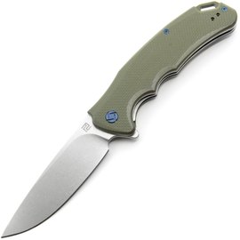 Ніж Artisan Tradition SW G10 Olive (1702P-GN), Колір: Оливковий, Марка сталі: D2, Матеріал рукояті: Склотекстоліт (G10)