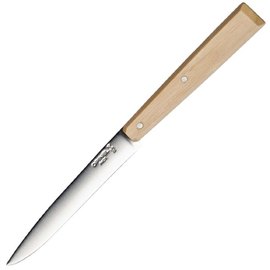 Ніж кухонний Opinel Bon Appetit (001592), Колір: Natural, Марка сталі: Sandvik 12C27, Матеріал рукояті: Граб
