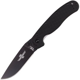 Нож для выживания Ontario RAT Folder 08846, Цвет : Чёрный