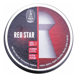 Свинцеві кулі BSA Red Star, 4,5 мм, 0,52 г, 450шт/уп (750)