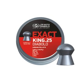 Свинцовые пули JSB Exact King, 6,35 мм, 1,645 г, 150 шт/уп	(546298-150), Количество в упаковке: 150 шт.