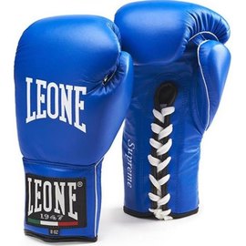 Боксерские перчатки Leone Supreme Blue 8 ун. (1423_500028)